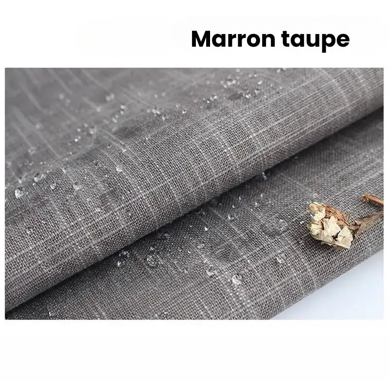 Toile imperméable 100 % coton uni au mètre