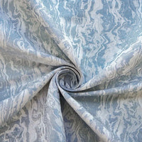 Tissu brocart à motif ondulé au mètre