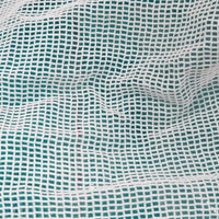 Tissu mesh en coton blanc au mètre
