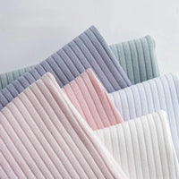 Tissu jersey côtelé large au mètre | Jersey côtelé extensible