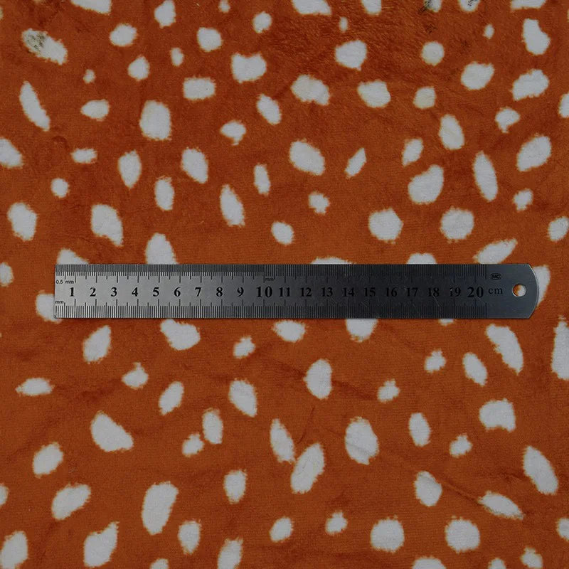 Tissu minky à motif animalier au mètre