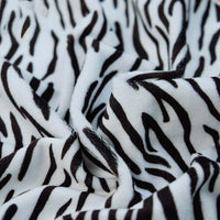 Tissu minky à motif animalier au mètre