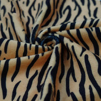 Tissu minky à motif animalier au mètre