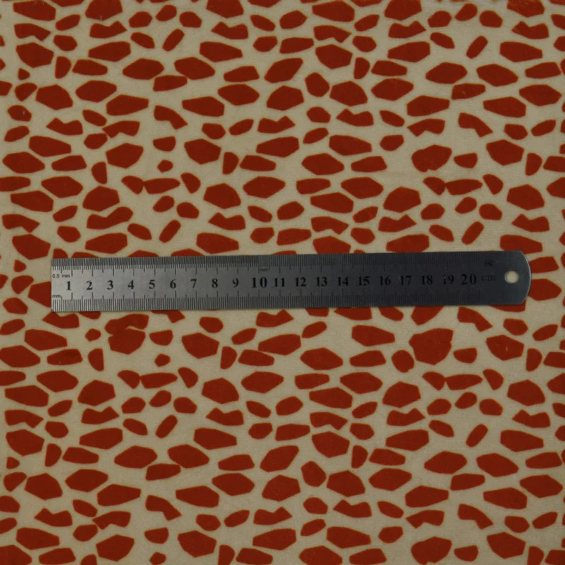 Tissu minky à motif animalier au mètre