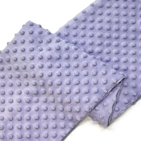 Tissu minky 3D à pois multicolore au mètre