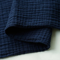 Tissu double gaze de coton uni au mètre