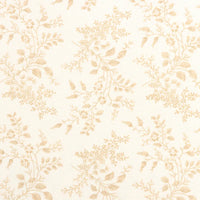 La Flanelle de coton fleurie au mètre de Longan Craft France est une flanelle de coton beige avec des imprimés floraux et botaniques inspirés de l'automne, idéale pour coudre des robes, des vêtements et des projets créatifs de bricolage.