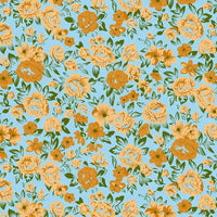 Voile de coton floral au mètre