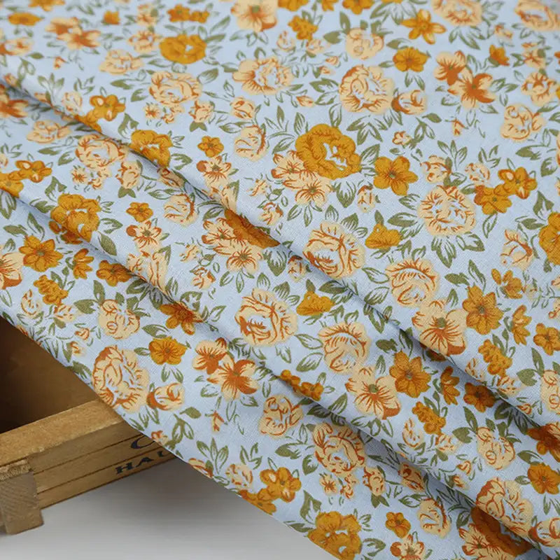 Voile de coton floral au mètre