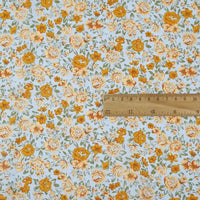 Voile de coton floral au mètre