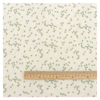 Tissu double gaze de coton à motif floral au mètre