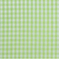 Découvrez le Tissu popeline vichy au mètre de Longan Craft France : une popeline légère 40S à carreaux vert et blanc 100% coton, idéale pour chemises, robes ou nappes-parfaite pour des vêtements d'été élégants.