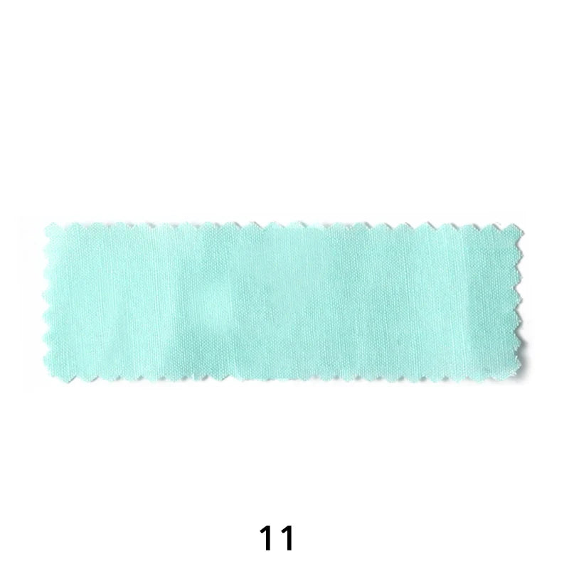 Tissu lin‑coton léger multicolore au mètre