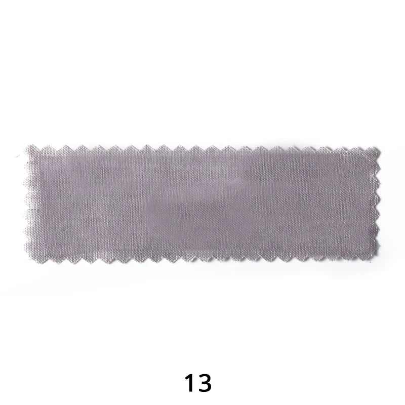 Tissu lin‑coton léger multicolore au mètre