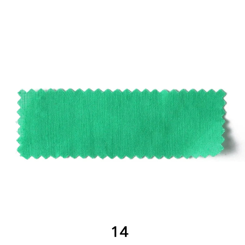 Tissu lin‑coton léger multicolore au mètre