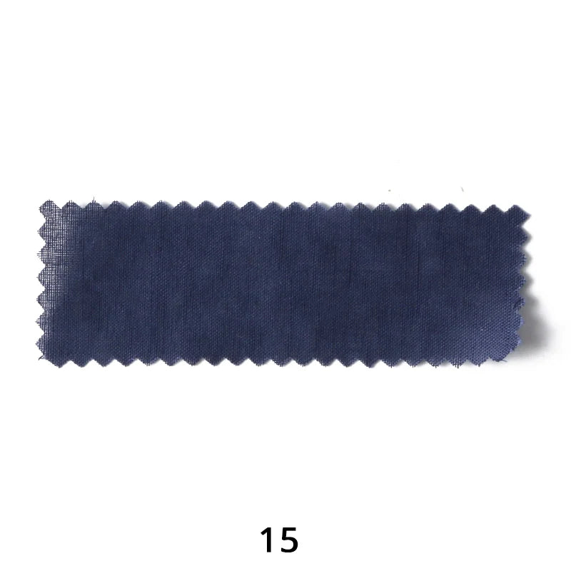 Tissu lin‑coton léger multicolore au mètre