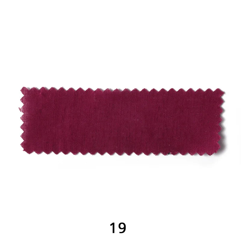 Tissu lin‑coton léger multicolore au mètre