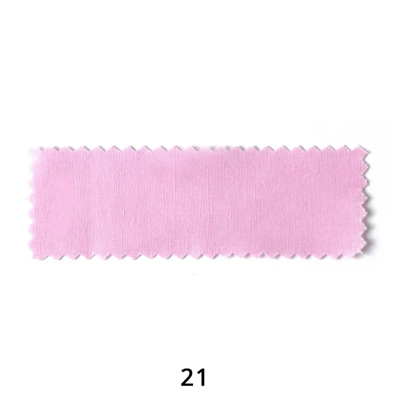 Tissu lin‑coton léger multicolore au mètre