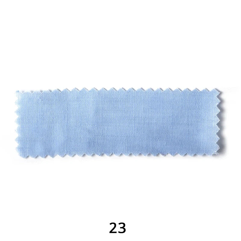 Tissu lin‑coton léger multicolore au mètre