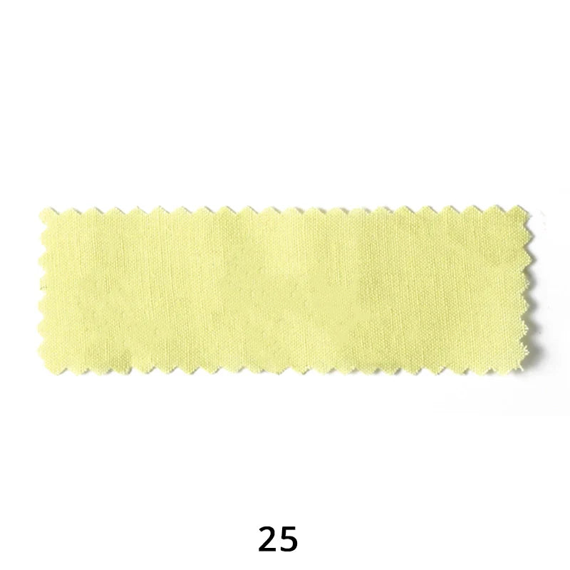Tissu lin‑coton léger multicolore au mètre