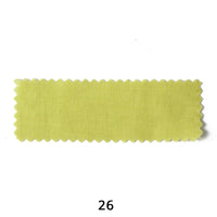 Tissu lin‑coton léger multicolore au mètre