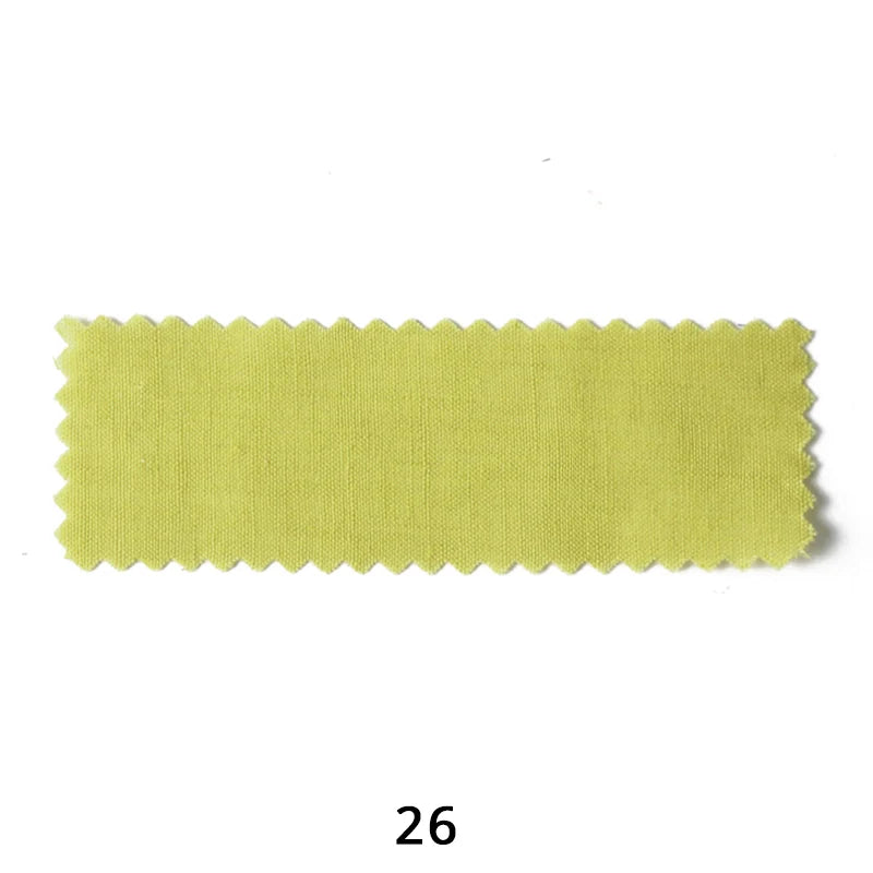 Tissu lin‑coton léger multicolore au mètre