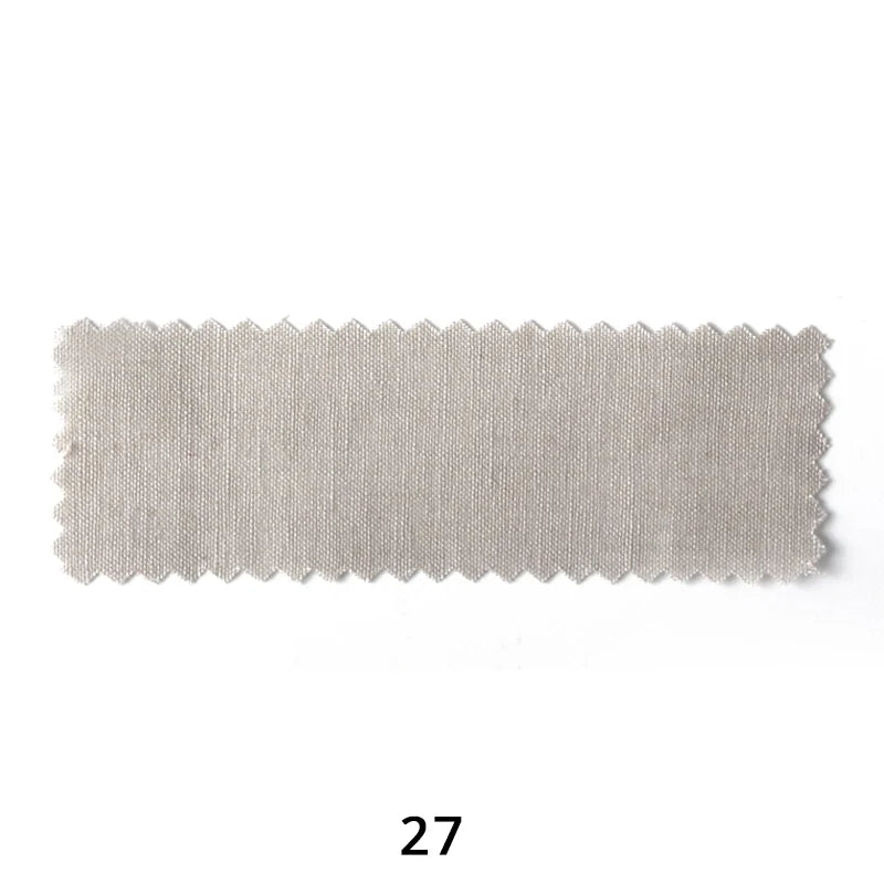Tissu lin‑coton léger multicolore au mètre
