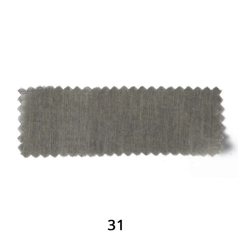 Tissu lin‑coton léger multicolore au mètre