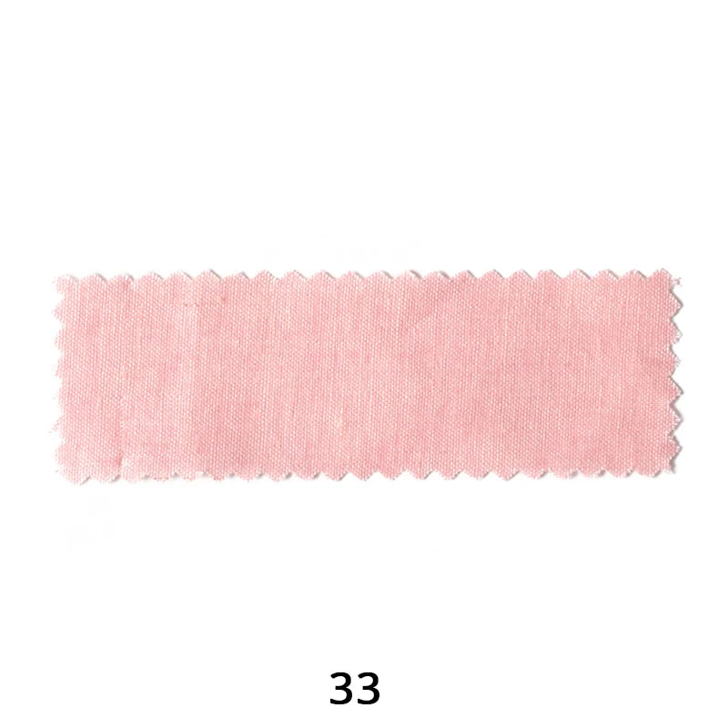 Tissu lin‑coton léger multicolore au mètre