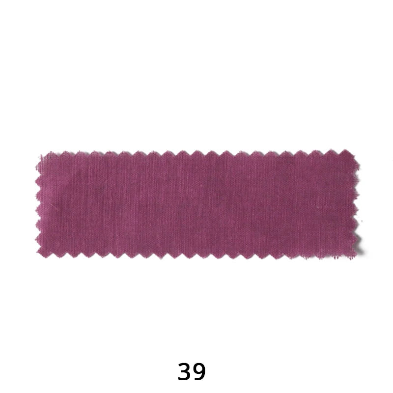 Tissu lin‑coton léger multicolore au mètre