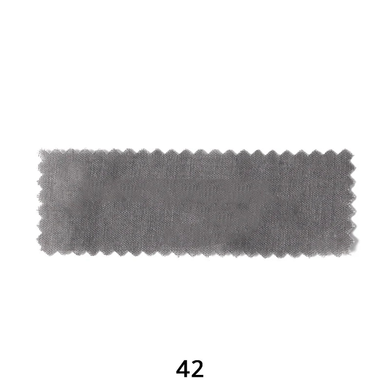 Tissu lin‑coton léger multicolore au mètre