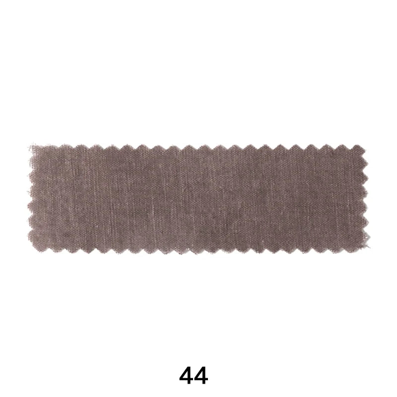 Tissu lin‑coton léger multicolore au mètre
