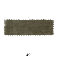 Tissu lin‑coton léger multicolore au mètre