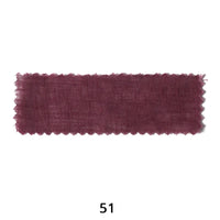 Tissu lin‑coton léger multicolore au mètre