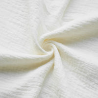 Double gaze de coton plumetis au mètre