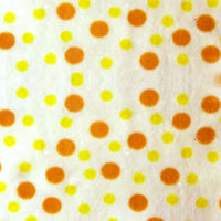 Tissu minky câlin imprimé à motif pois au mètre