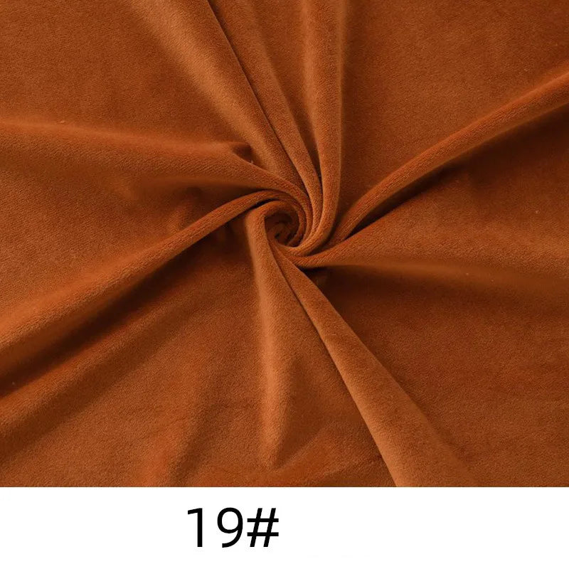 Tissu minky uni au mètre