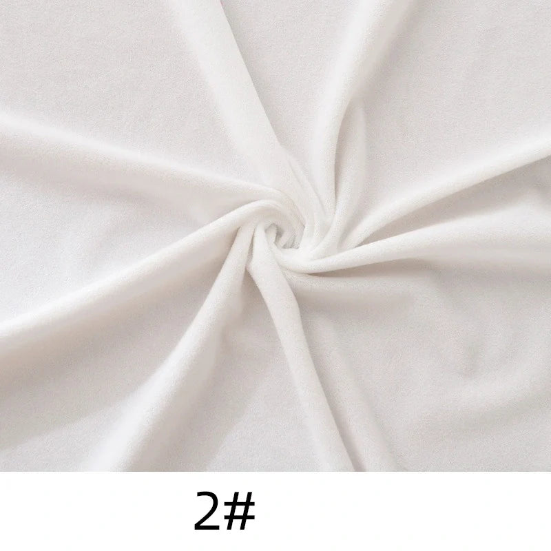 Tissu minky uni au mètre