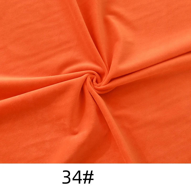 Tissu minky uni au mètre