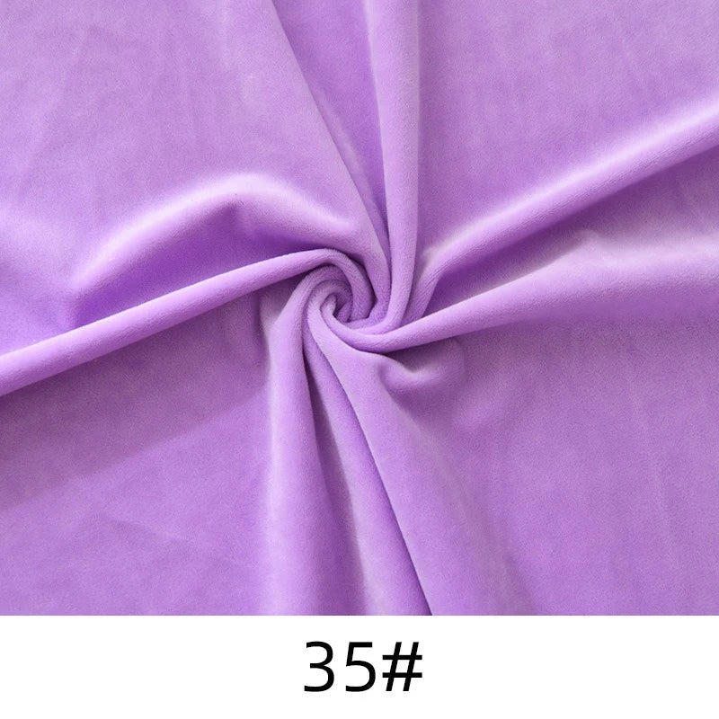 Tissu minky uni au mètre