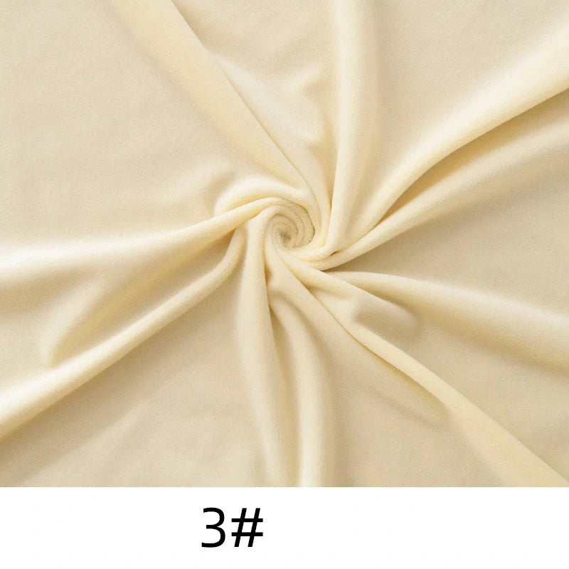Tissu minky uni au mètre