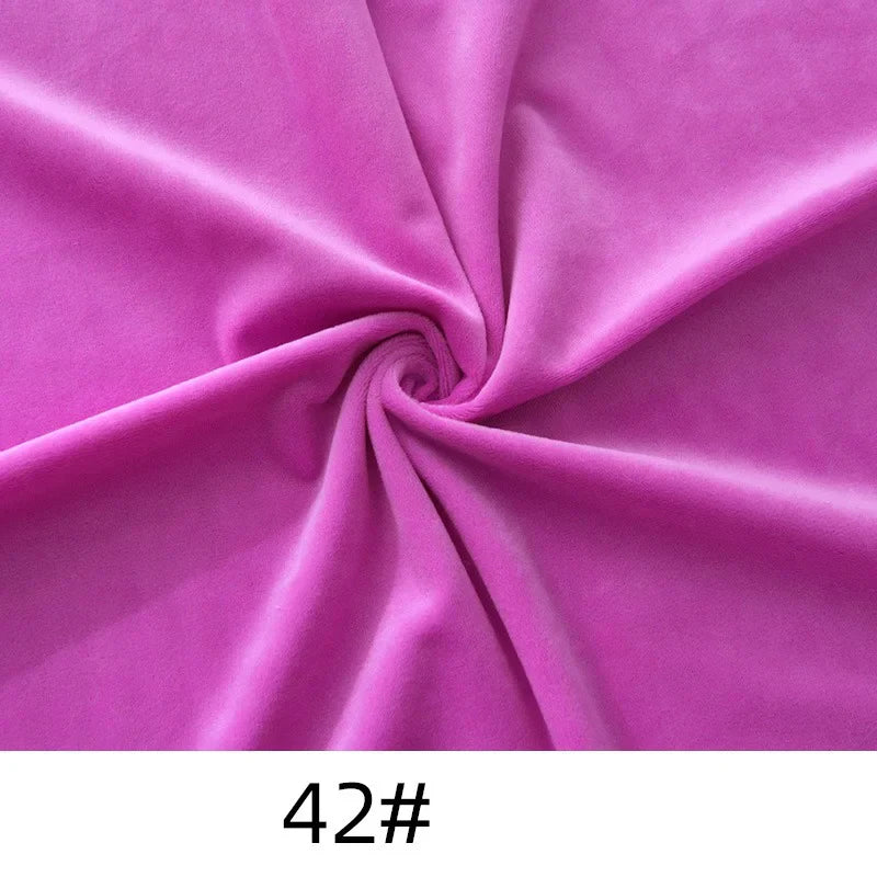Tissu minky uni au mètre
