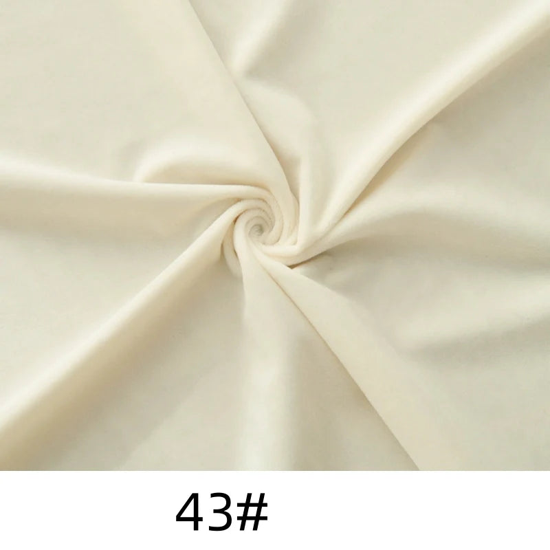 Tissu minky uni au mètre