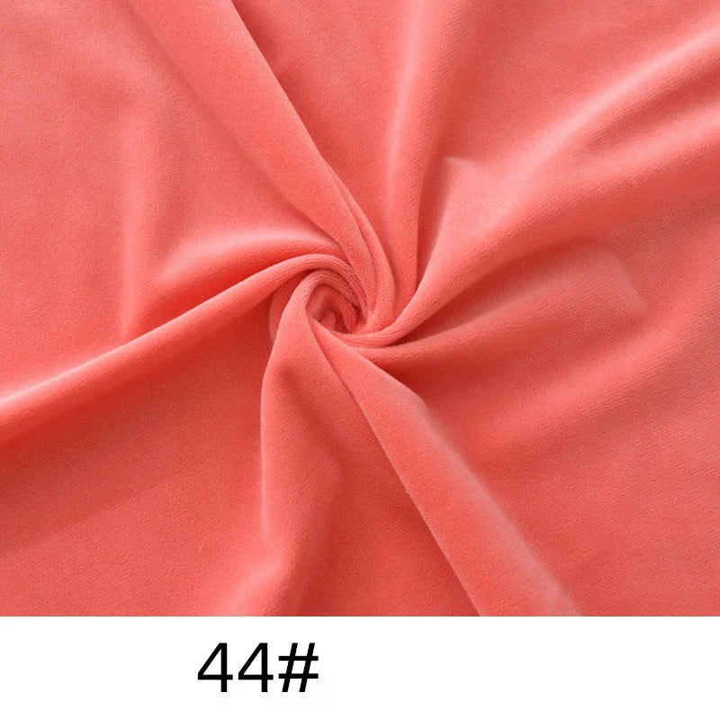 Tissu minky uni au mètre
