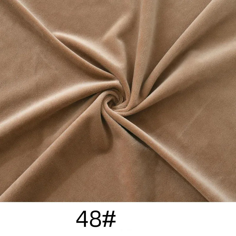 Tissu minky uni au mètre