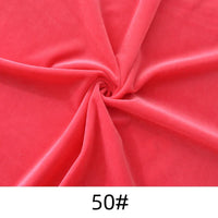 Tissu minky uni au mètre