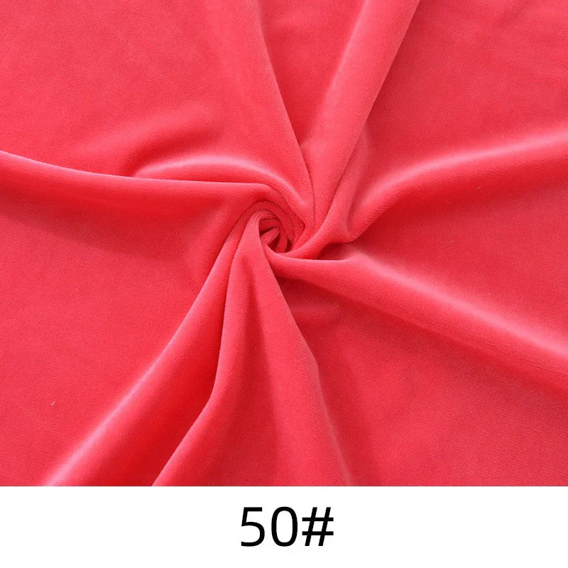 Tissu minky uni au mètre