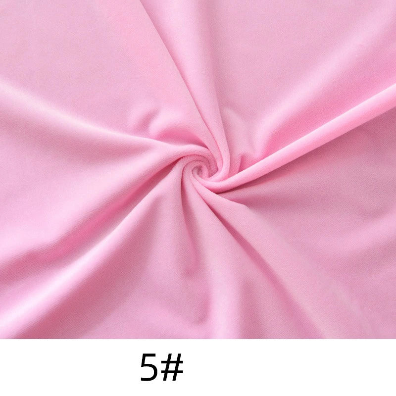 Tissu minky uni au mètre