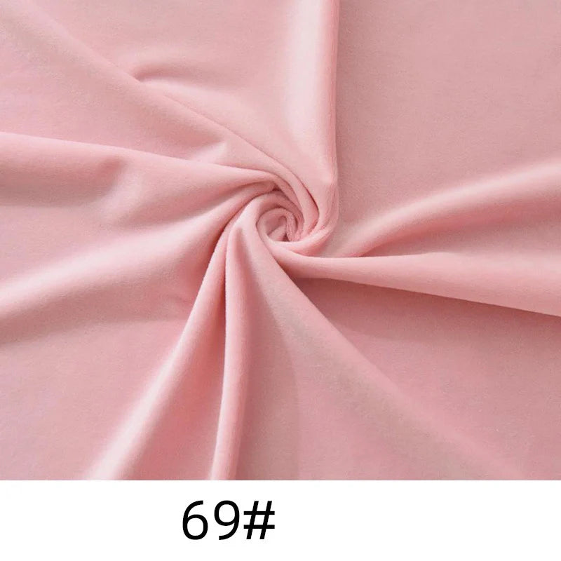 Tissu minky uni au mètre