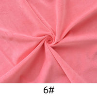 Tissu minky uni au mètre